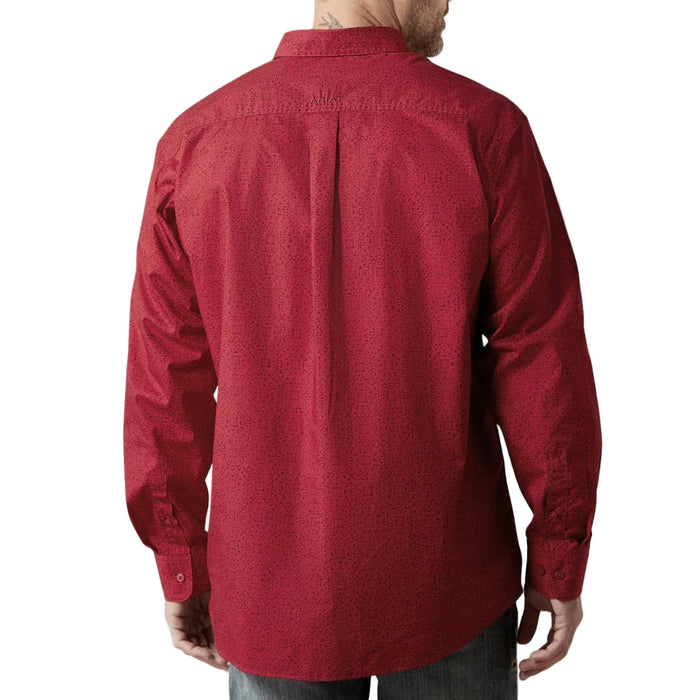 Ariat Men's Tyson Classic Fit Abstract Print Button Down Shirt