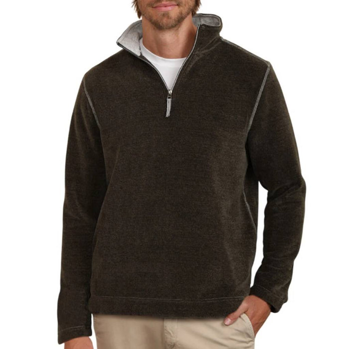 True Grit Apres Lux Chenille 1/4 Zip Pullover