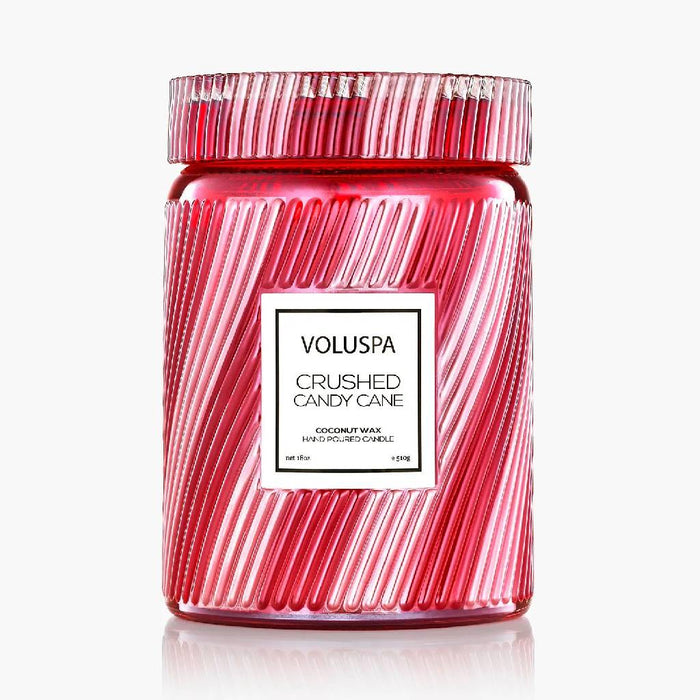 Voluspa Crushed Candy Cane Large Jar