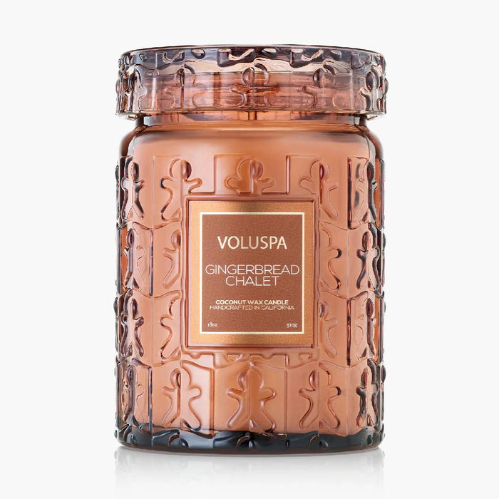 Voluspa Gingerbread Chalet Large Jar Candle