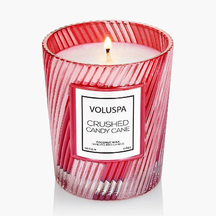 Voluspa Crushed Candy Cane Classic Candle