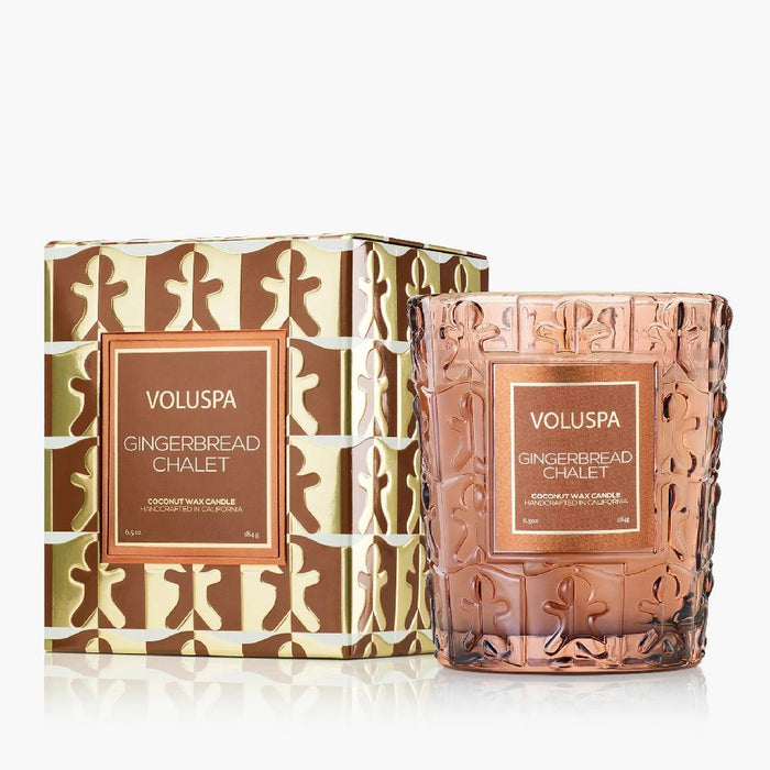 Voluspa Gingerbread Chalet Classic Candle
