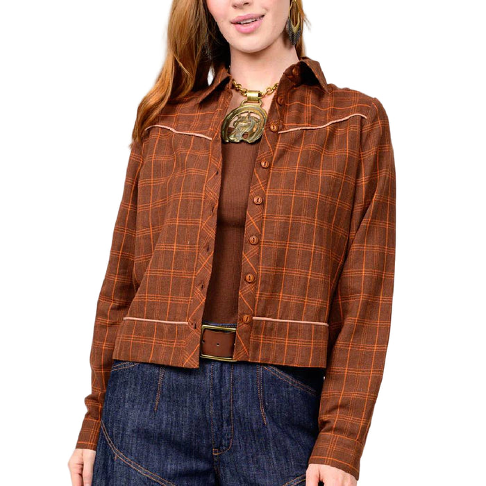 Ivy Jane Plaid Cowboy Jacket
