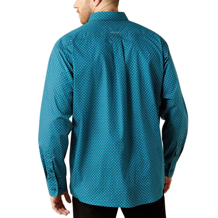 Ariat Men's Tyce Classic Fit Geo Print Button Down Shirt