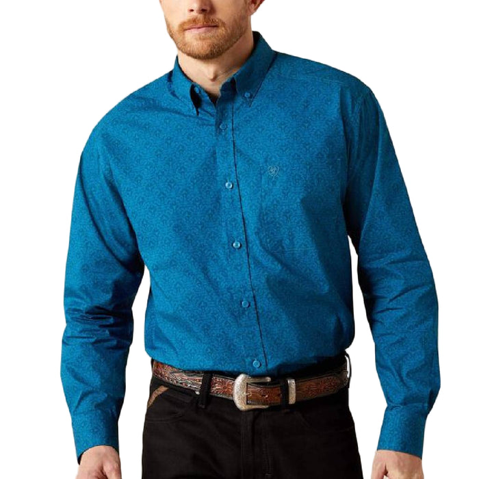 Ariat Men's Terrell Classic Scroll Print Button Down Shirt