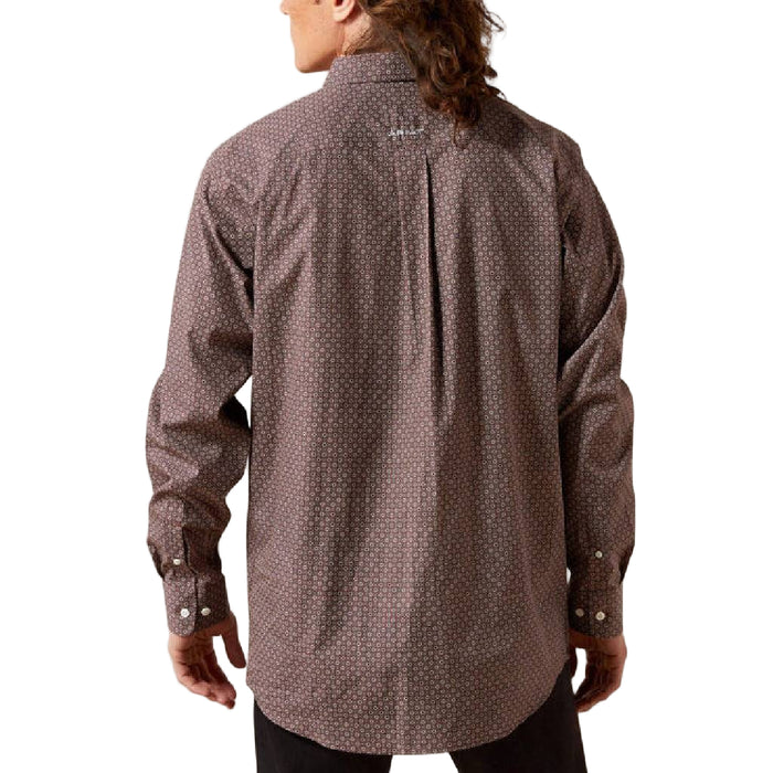 Ariat Men's Arthur Classic Fit Geo Print Button Down Shirt
