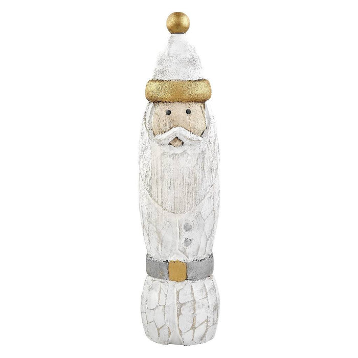 Mud Pie Tall Santa Wood Sitter