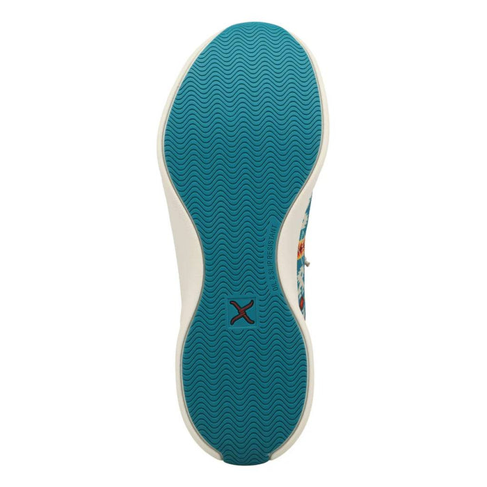 Twisted X Women's Turquoise Feather X Casual Shoe