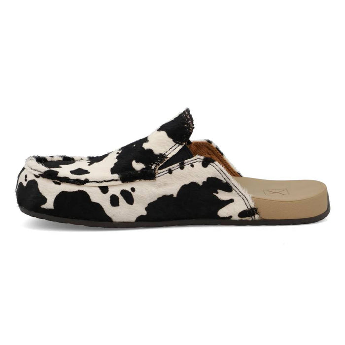 Twisted X Women's Mule Black Cowhide Shoe