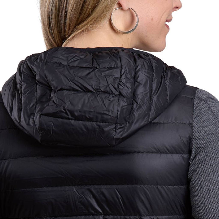 Roper Women's Hooded Rangegear Down Coated Vest
