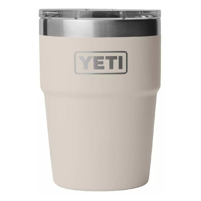 Yeti Rambler 16oz Cape Taupe Stackable Mag Slider Lid