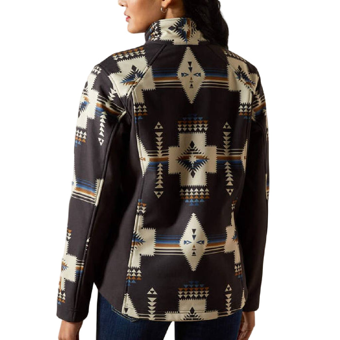 Ariat Women's Logo Softshell Aztec Print Jacket