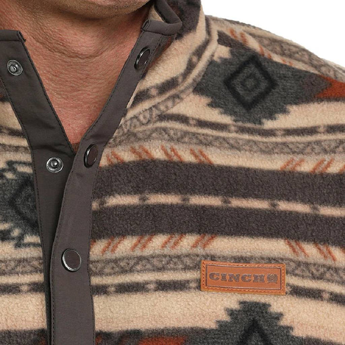 Cinch Men's 1/4 Snap Fleece Pullover