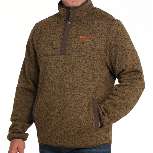 Cinch Men's 1/4 Snap Knit Pullover MEN - Clothing - Pullovers & Hoodies Cinch
