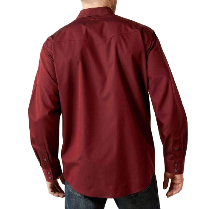 Ariat Men's Snap Pinpoint Oxford Classic Fit Shirt