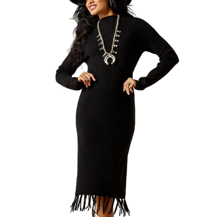Ariat Women's Alicia Black Sweater Dress