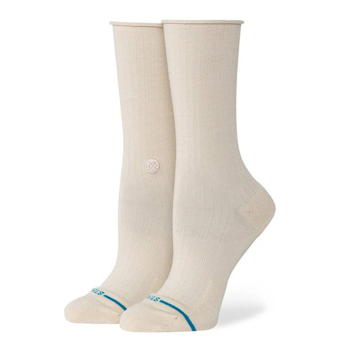 Stance Women's Rolled Solid Crew Socks