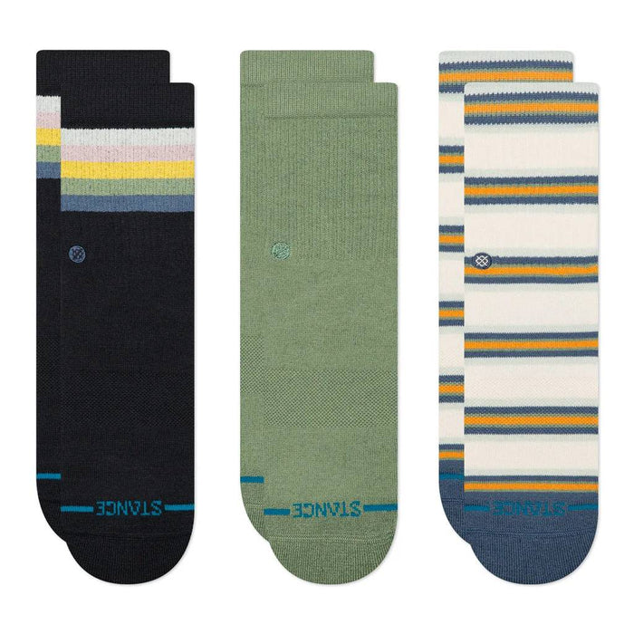 Stance Youth 3 Pack Maliboo Crew Socks