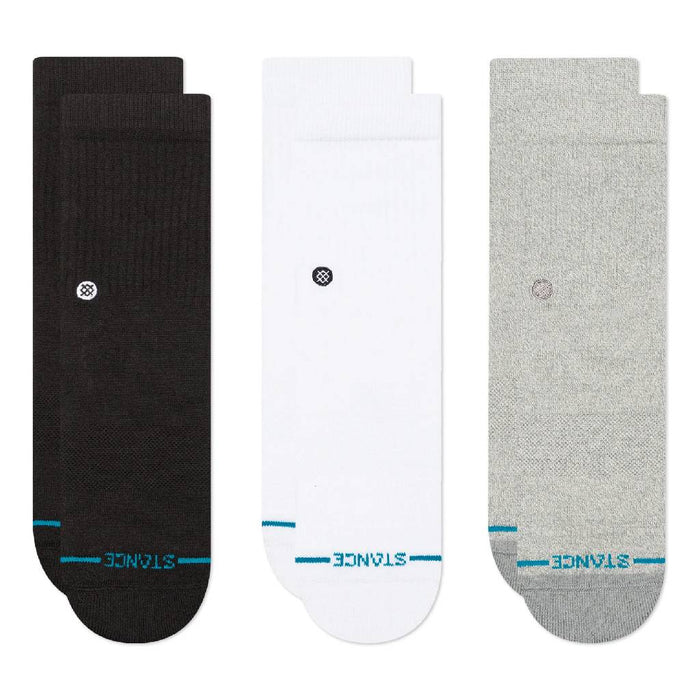 Stance Youth 3 Pack Icon Crew Socks