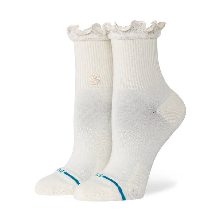 Stance Women's Ruffle Icon Quarter Crew Socks