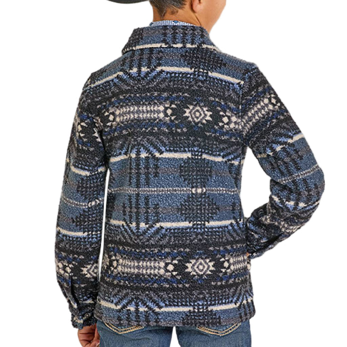 Panhandle Slim Boy's Printed Berber Jacket