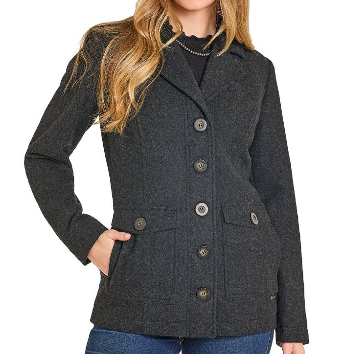 Panhandle Slim Women's Heather Wool Coat