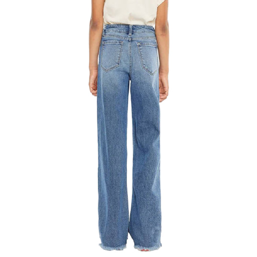 KanCan Girl's High Slim Rise Wide Leg Jean KIDS - Girls - Clothing - Jeans Kancan