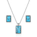 Montana Silversmiths Rio River Blue Jewelry Set WOMEN - Accessories - Jewelry - Jewelry Sets Montana Silversmiths