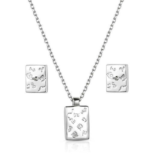 Montana Silversmiths Rio River Blue Jewelry Set WOMEN - Accessories - Jewelry - Jewelry Sets Montana Silversmiths