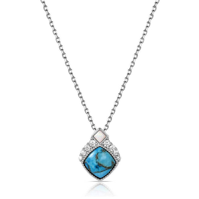 Montana Silversmiths Crowned Glacier Necklace WOMEN - Accessories - Jewelry - Necklaces Montana Silversmiths
