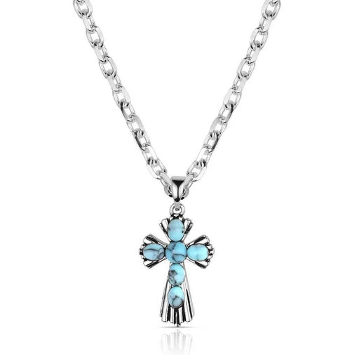 Montana Silversmiths Unbreakable Spirit Cross Necklace WOMEN - Accessories - Jewelry - Necklaces Montana Silversmiths