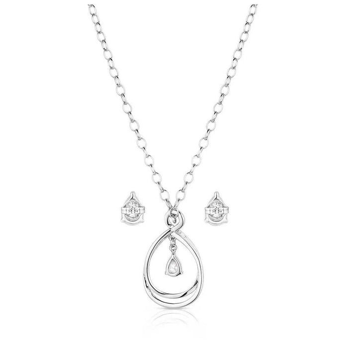 Montana Silversmiths Crystal Embrace Jewelry Set WOMEN - Accessories - Jewelry - Jewelry Sets Montana Silversmiths
