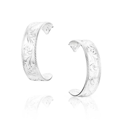 Montana Silversmiths Out West Hoop Earrings WOMEN - Accessories - Jewelry - Earrings Montana Silversmiths