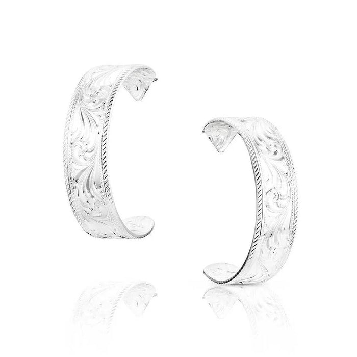 Montana Silversmiths Out West Hoop Earrings WOMEN - Accessories - Jewelry - Earrings Montana Silversmiths