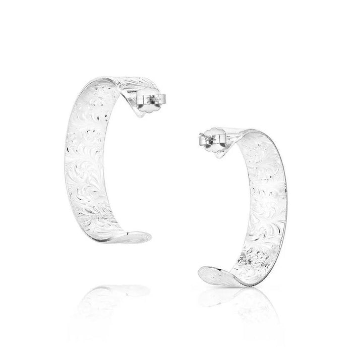 Montana Silversmiths Out West Hoop Earrings WOMEN - Accessories - Jewelry - Earrings Montana Silversmiths