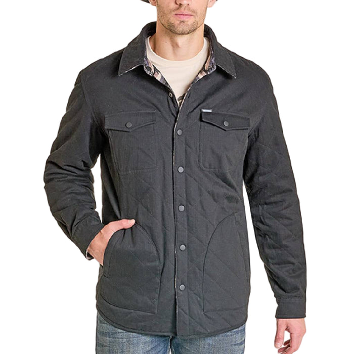 Rock & Roll Denim Men's Reversible Aztec Shirt Jacket