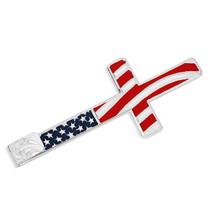 Montana Silversmiths American Made Faith Hat Cross HATS - HAT RESTORATION & ACCESSORIES Montana Silversmiths