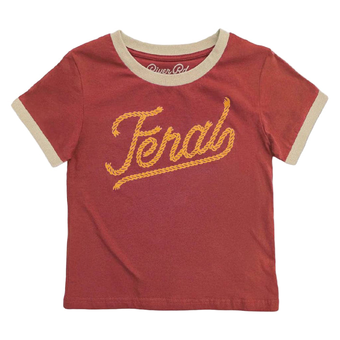 River Road Toddler Feral Vintage Ringer Tee