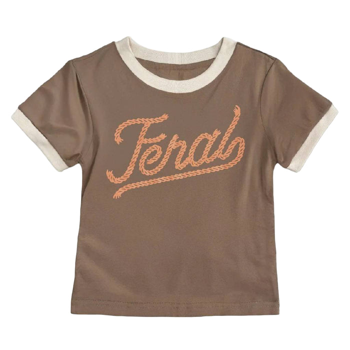 River Road Toddler Feral Vintage Ringer Tee