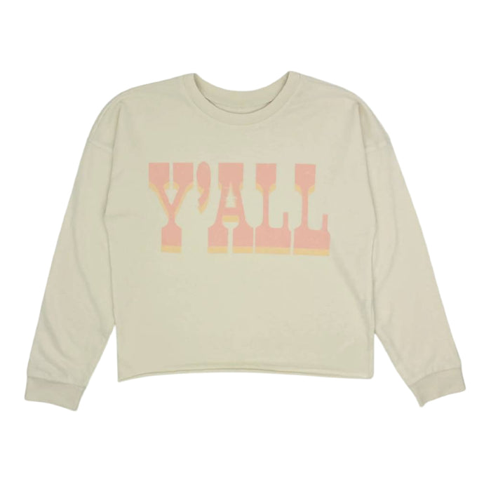 Tiny Whales Girl's Y'all Tee