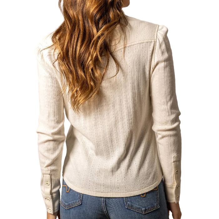 Kimes Ranch Women's Isabel Pointelle Button Down Western Shirt