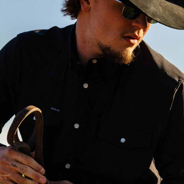 Poncho The Piedras Negras Western Shirt - Slim