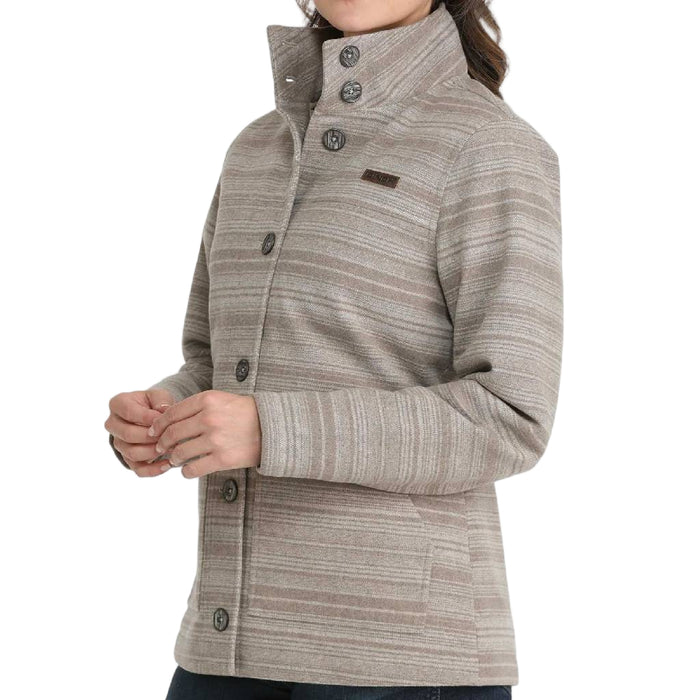 Cinch Women's Wooly Striped Coat