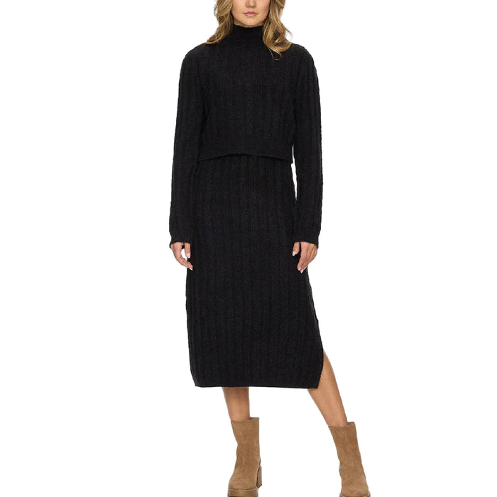 Flag & Anthem Women's Mecca Black Midi Dress