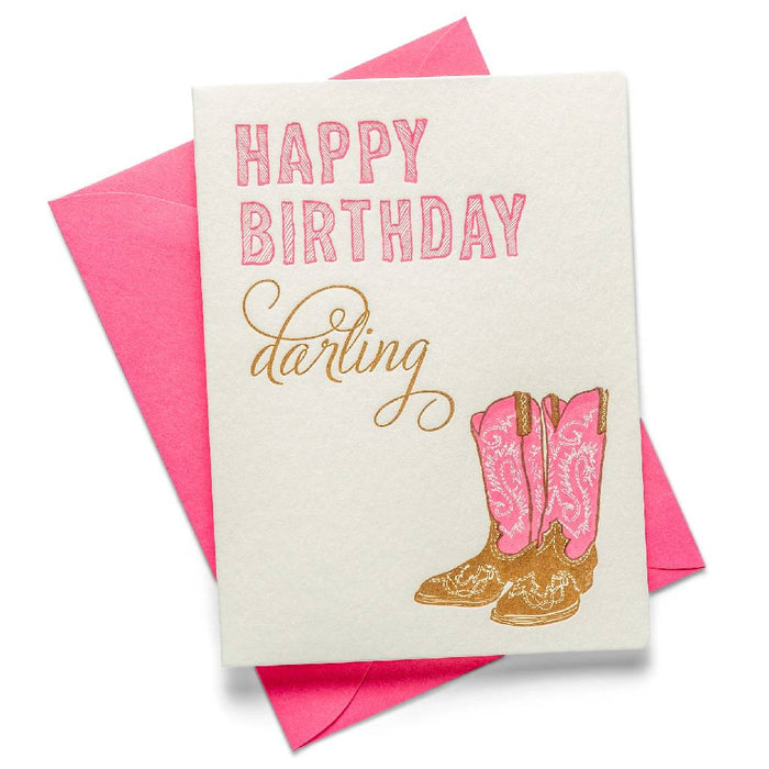 Happy Birthday Darling Card