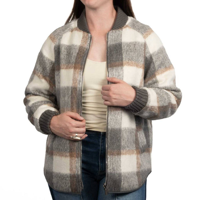Flag & Anthem Women's Anniston Reversible Quilted Bomber Jacker