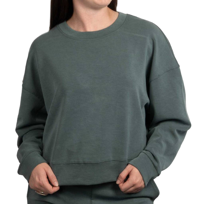 Lucie Hunter Green Pullover WOMEN - Clothing - Pullovers & Hoodies RD International