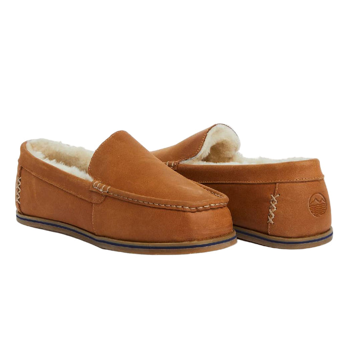 Hari Mari Men's Hacienda LX Chestnut Slippers