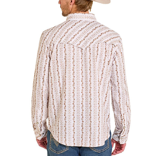 Rock & roll Denim Men's Floral Print Pearl Snap Shirt MEN - Clothing - Shirts - Long Sleeve Panhandle