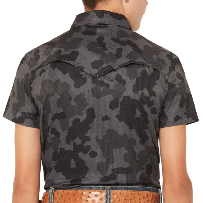 Rock & Roll Denim Boy's Camo Tek Snap Shirt - FINAL SALE*